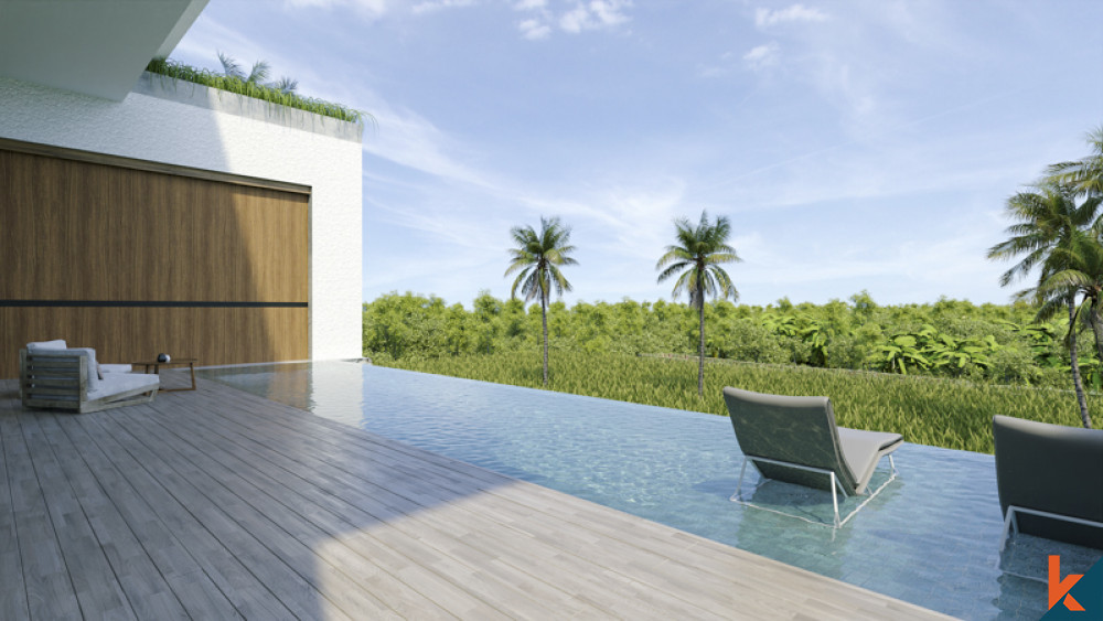 Upcoming Modern Tropical Villa for Lease in Canggu