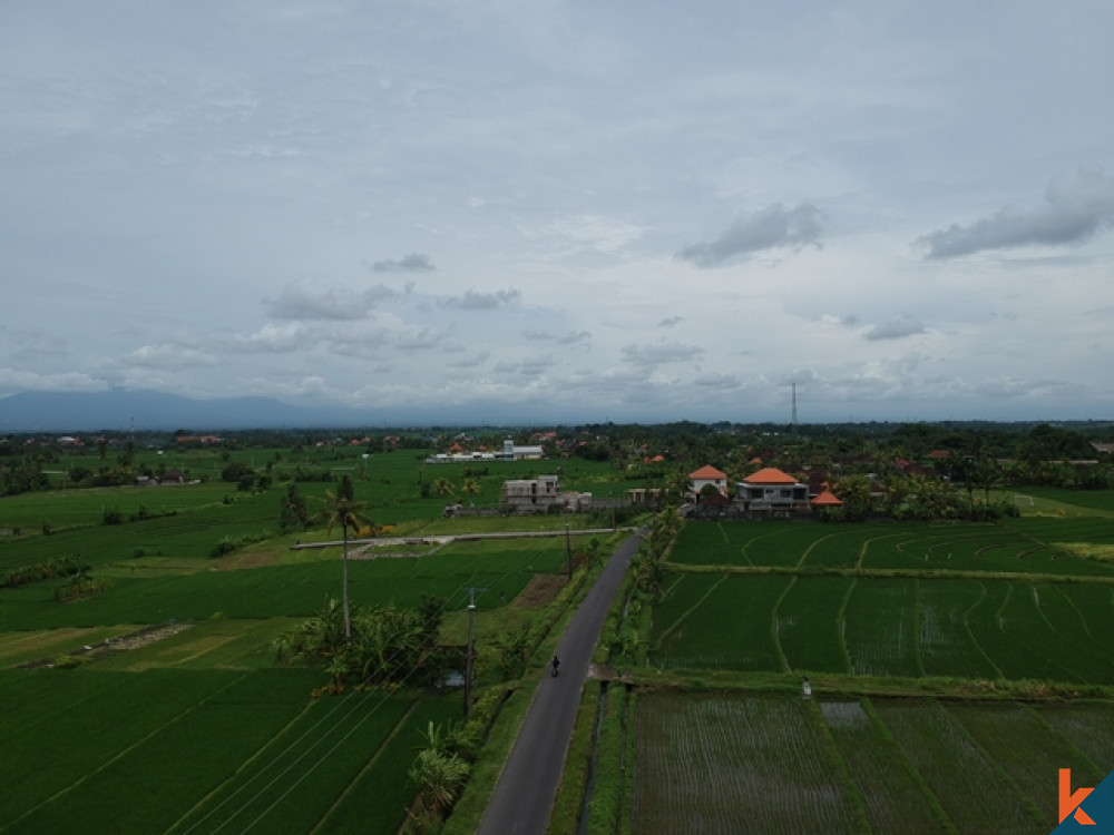 Superbe terrain en toute propriété à Nyanyi avec vue sur les rizières à vendre