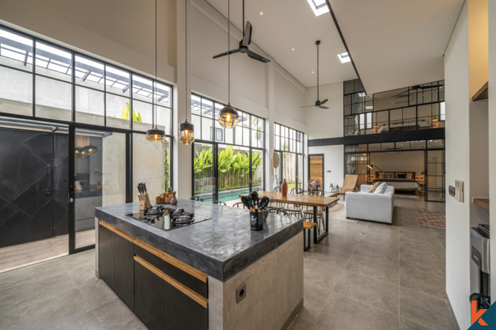 Disewakan Vila Modern Tiga Kamar Tidur Idyllic Modern di Berawa