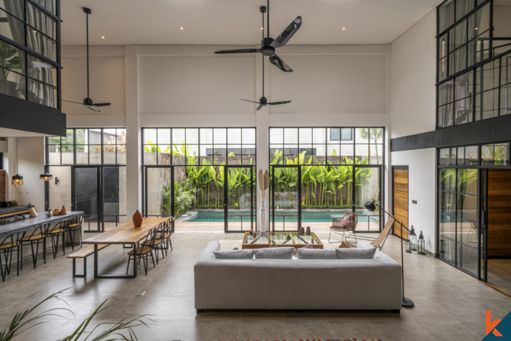 Disewakan Vila Modern Tiga Kamar Tidur Idyllic Modern di Berawa