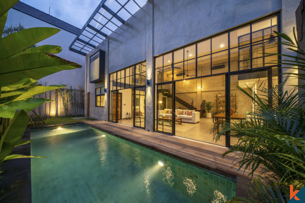 Disewakan Vila Modern Tiga Kamar Tidur Idyllic Modern di Berawa