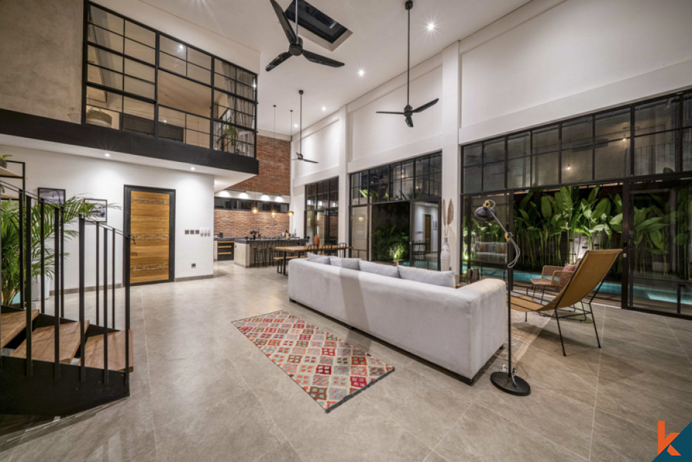Disewakan Vila Modern Tiga Kamar Tidur Idyllic Modern di Berawa