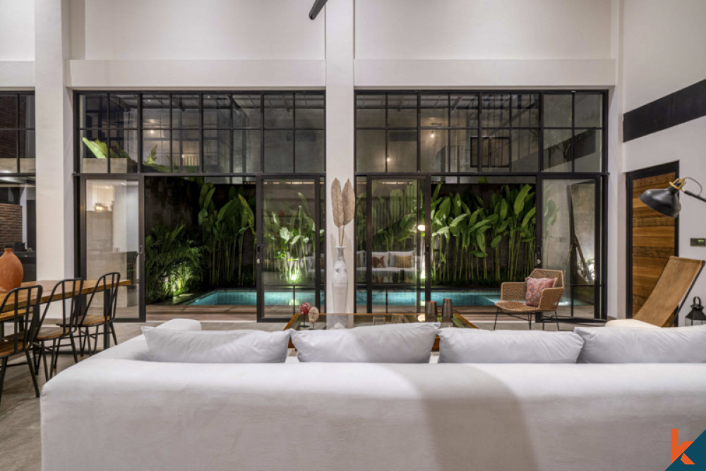 Disewakan Vila Modern Tiga Kamar Tidur Idyllic Modern di Berawa