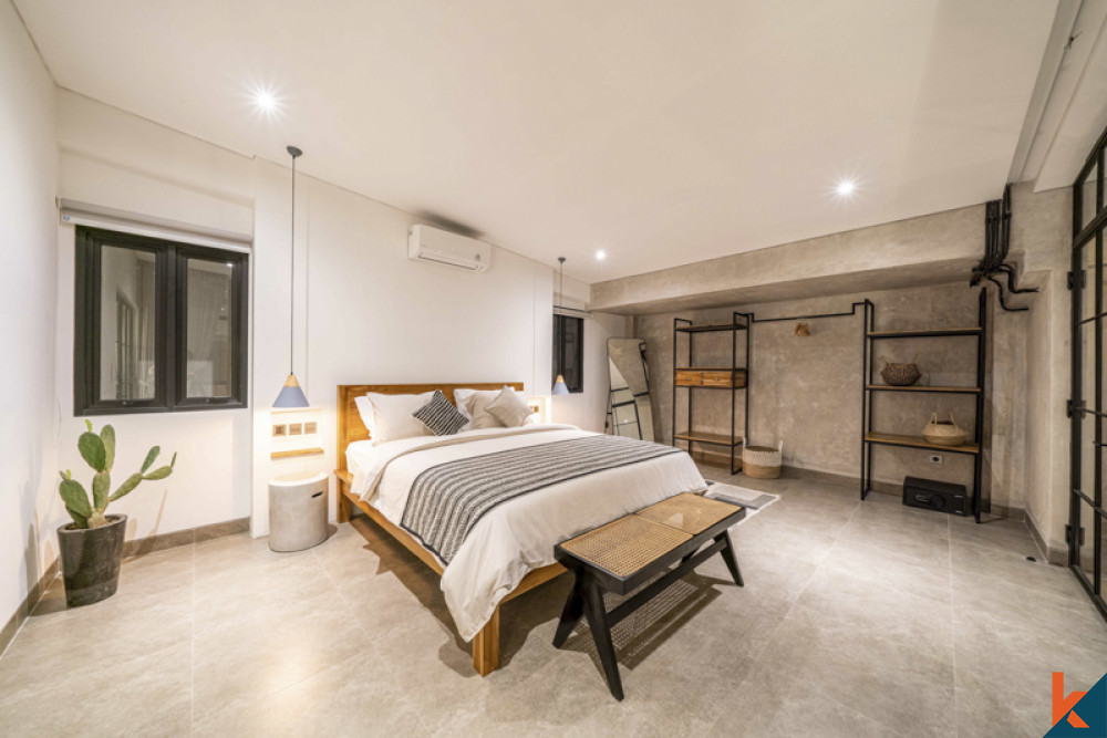 Prochaine villa idyllique moderne de trois chambres à louer à Berawa