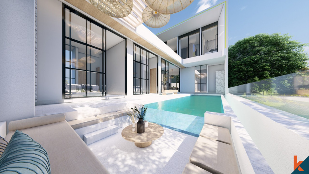 Villa tropicale moderne de 4 chambres sur plan à Tumbak Bayuh à vendre
