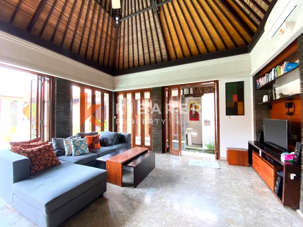 Belle villa fermée de trois chambres à coucher à Canggu