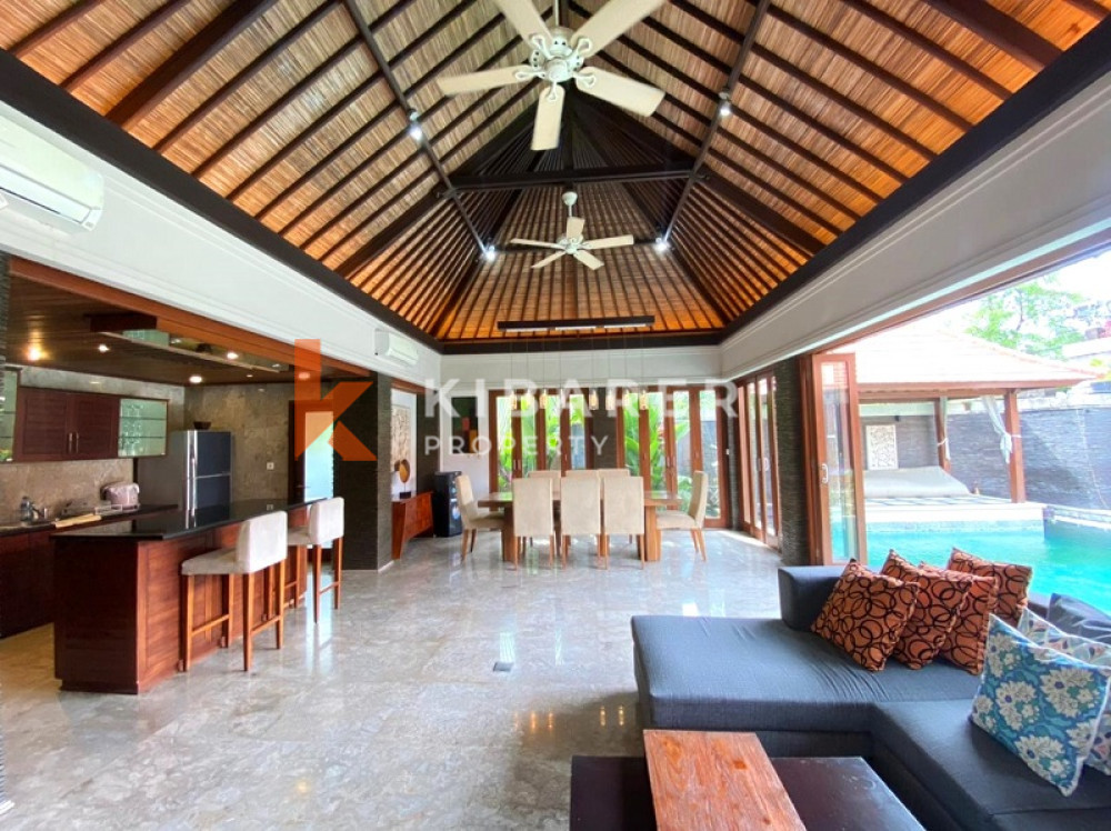 Beautiful Three Bedroom Enclosed Living Villa in Canggu (This villa will be available in the middle of February 2024)