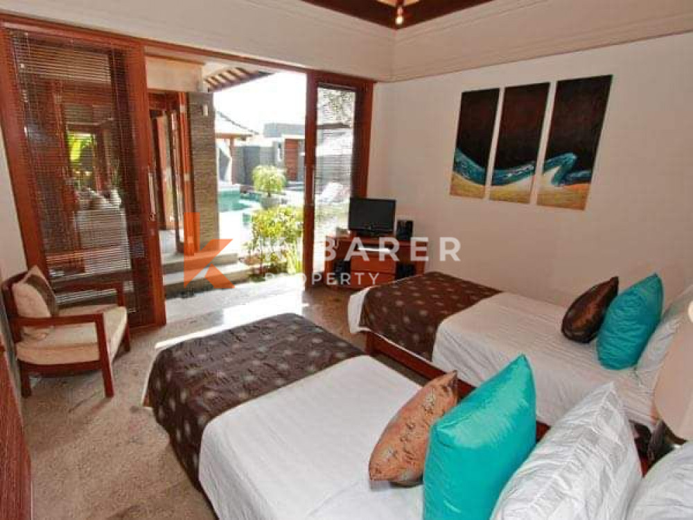 Belle villa fermée de trois chambres à coucher à Canggu