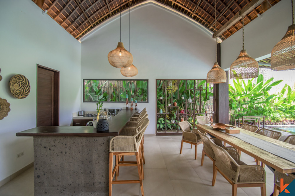 Luxury Three Bedrooms Villa With Rice Field View and Five Star Amenities