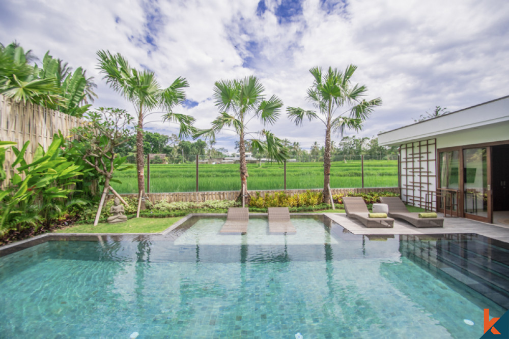 Luxury Three Bedrooms Villa With Rice Field View and Five Star Amenities