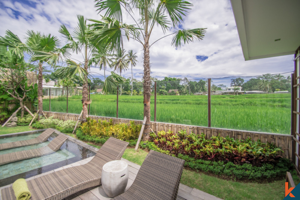 Luxury Three Bedrooms Villa With Rice Field View and Five Star Amenities