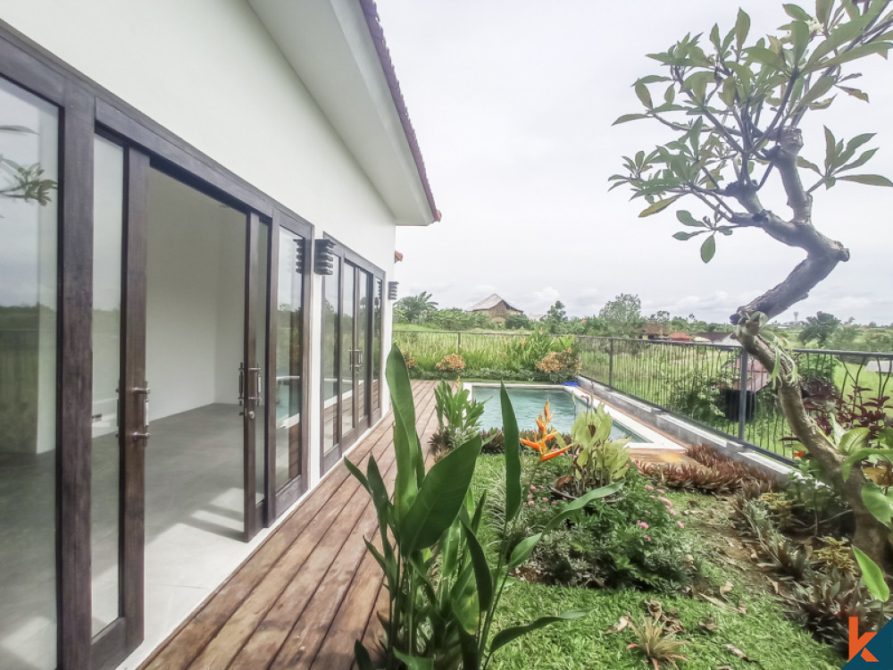 Belle villa neuve de deux chambres à vendre à Canggu