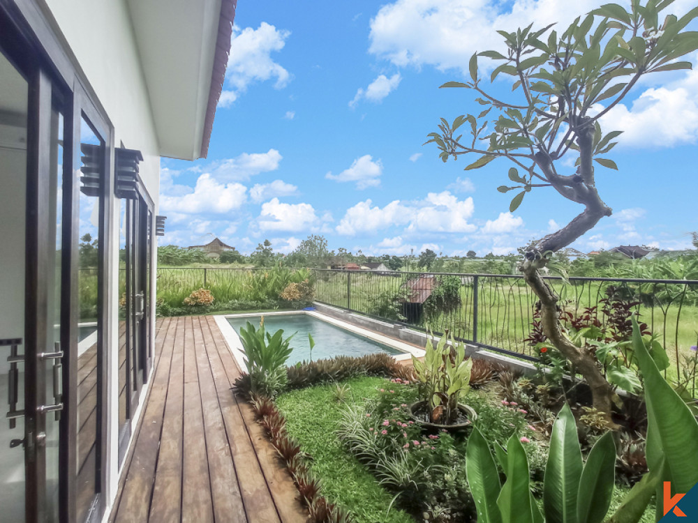 Belle villa neuve de deux chambres à vendre à Canggu