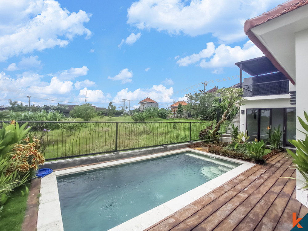 Belle villa neuve de deux chambres à vendre à Canggu