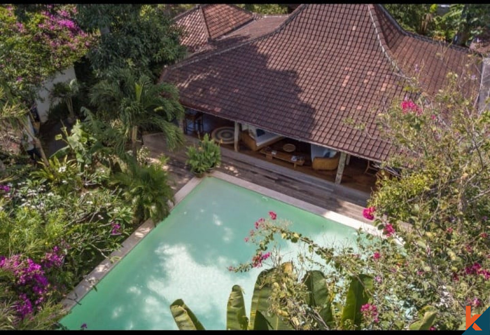Charmante villa de style traditionnel sur un terrain spacieux à Umalas à vendre