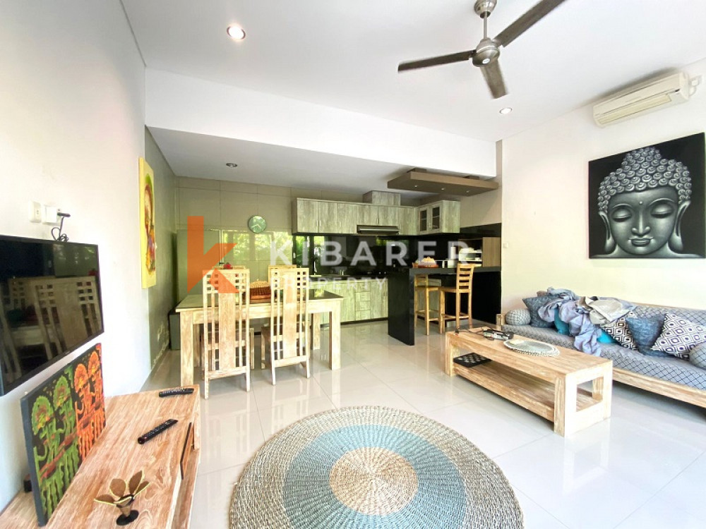 Lovely Two Bedroom Enclosed Living Villa in Seminyak Area (Available on September 2022)