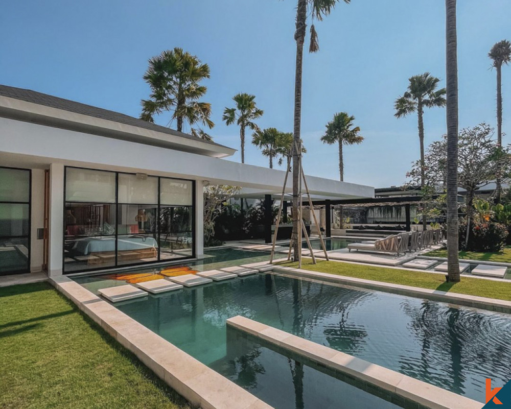 Luxueuse villa design moderne en pleine propriété à vendre à Canggu