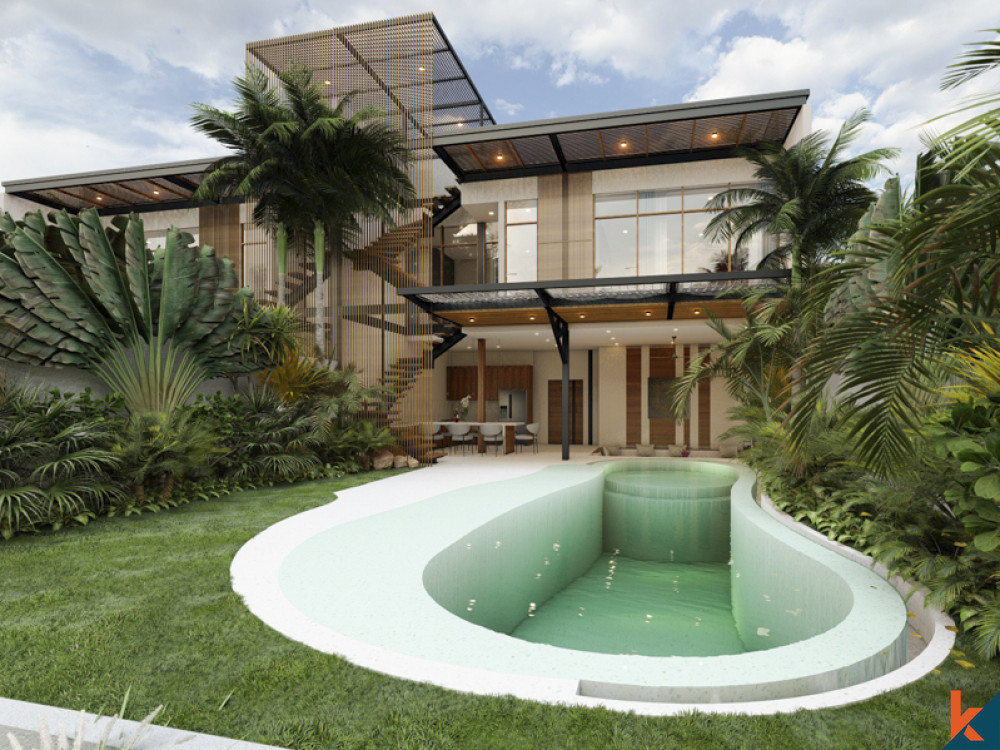 Upcoming Two Bedrooms Stunning Villa for Lease in Canggu