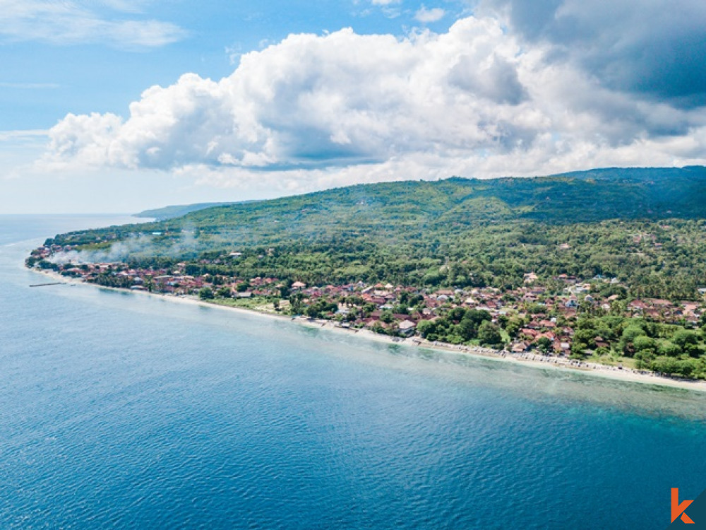 Terrain privé en bord de mer à Nusa Penida à vendre