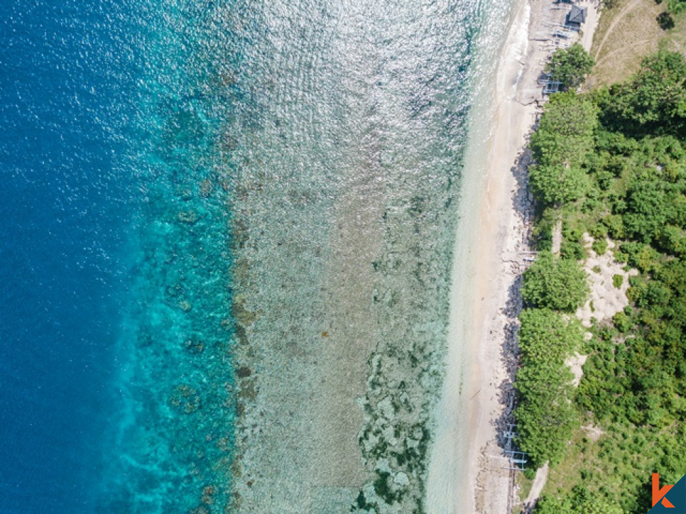 Dijual Tanah Pribadi Tepi Pantai di Nusa Penida