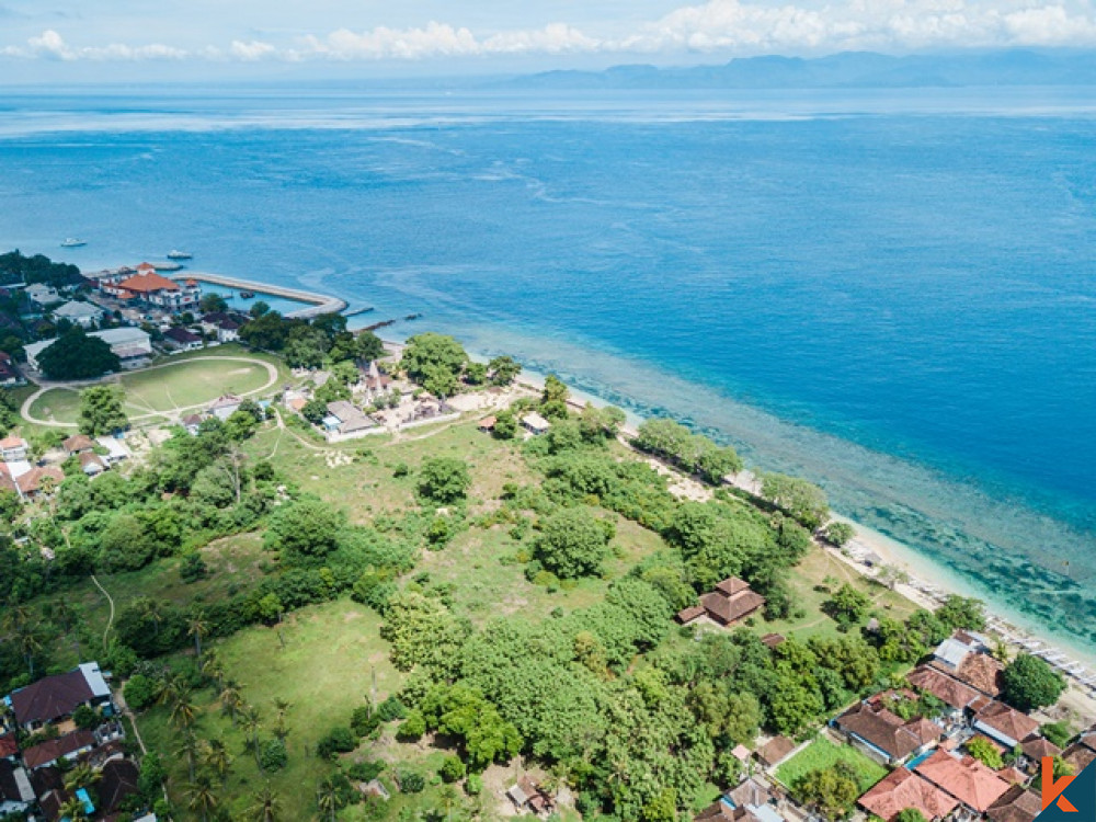 Dijual Tanah Pribadi Tepi Pantai di Nusa Penida