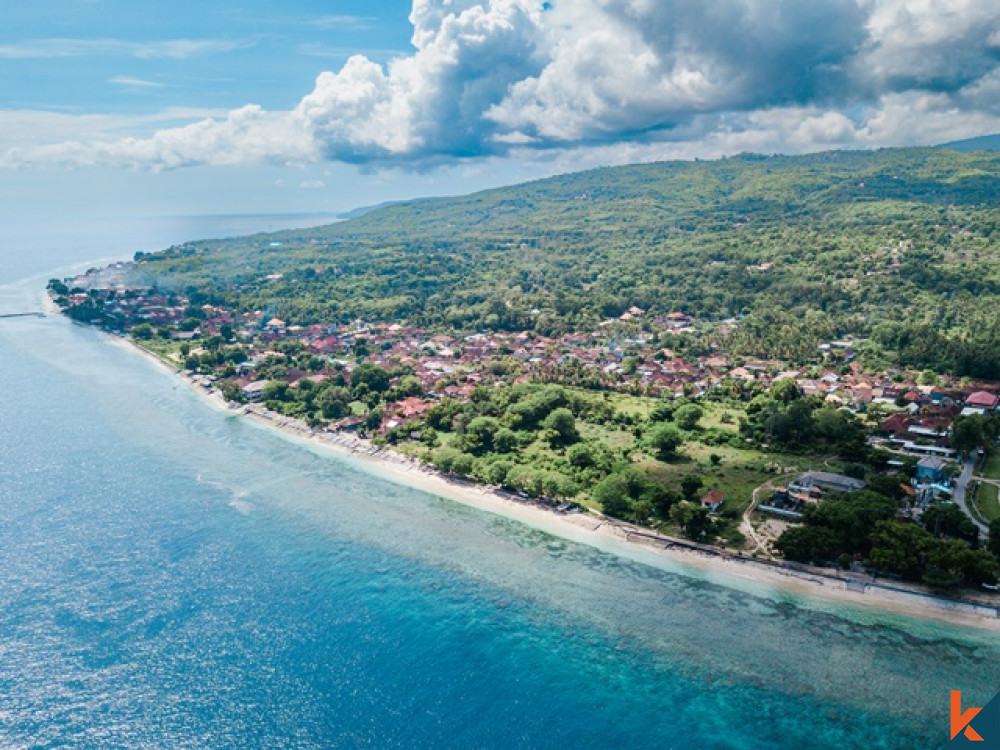 Terrain privé en bord de mer à Nusa Penida à vendre