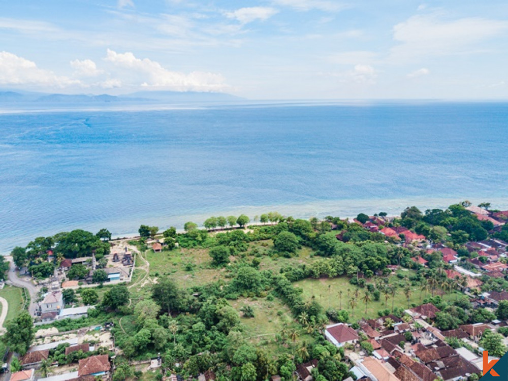 Private Beachfront Land in Nusa Penida for Sale