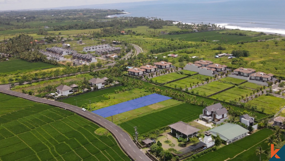 Leasehold Land with View in Kedungu Close to the Beach for Sale