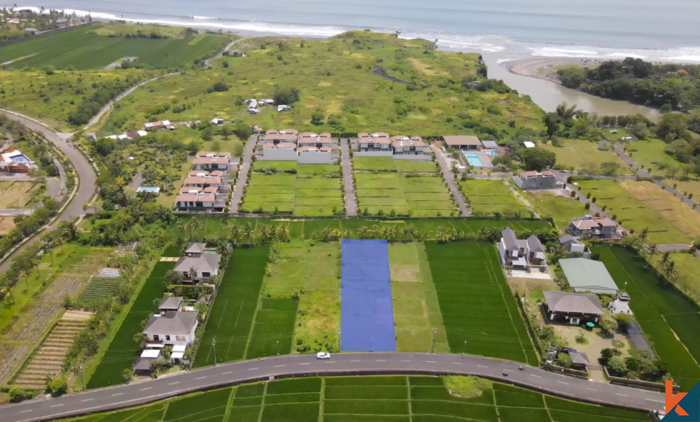 Leasehold Land with View in Kedungu Close to the Beach for Sale