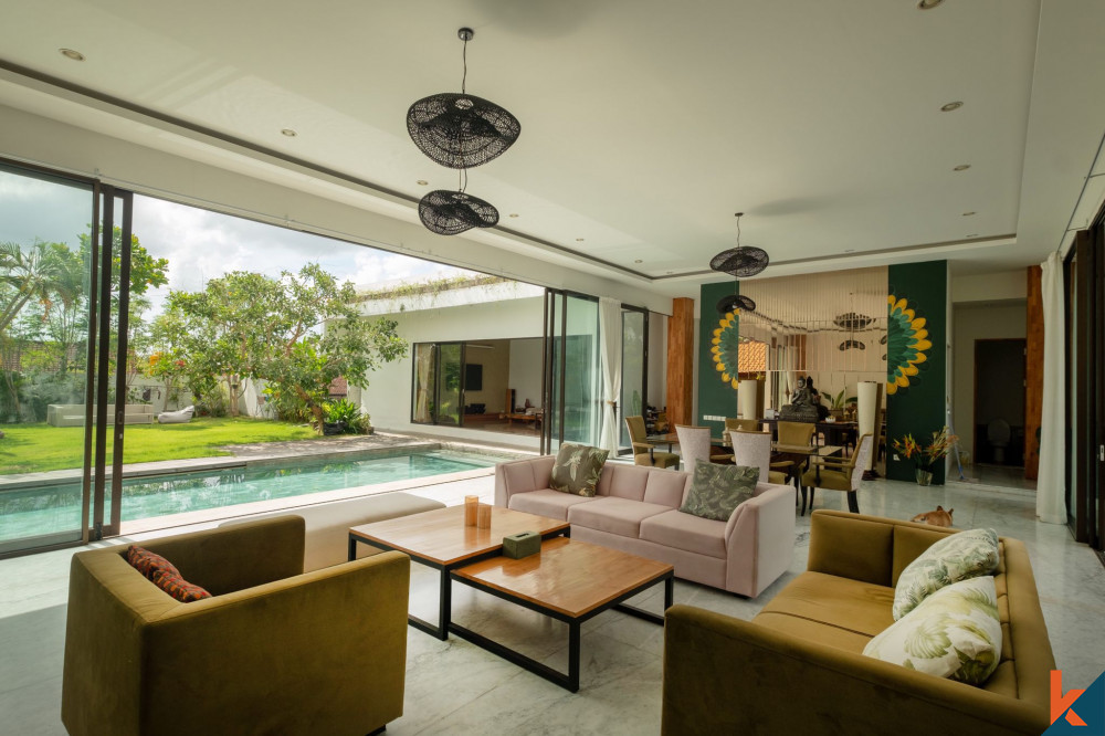 Spacious and Stylish 4 Bedroom Villa in Kerobokan for Sale