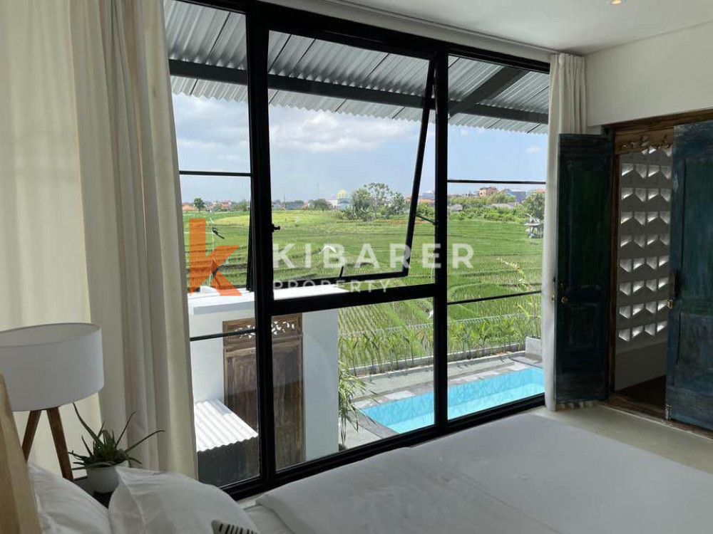 Stunning Three Bedroom Villa with rice field view nestled in Canggu ( will be available on October 2022 )
