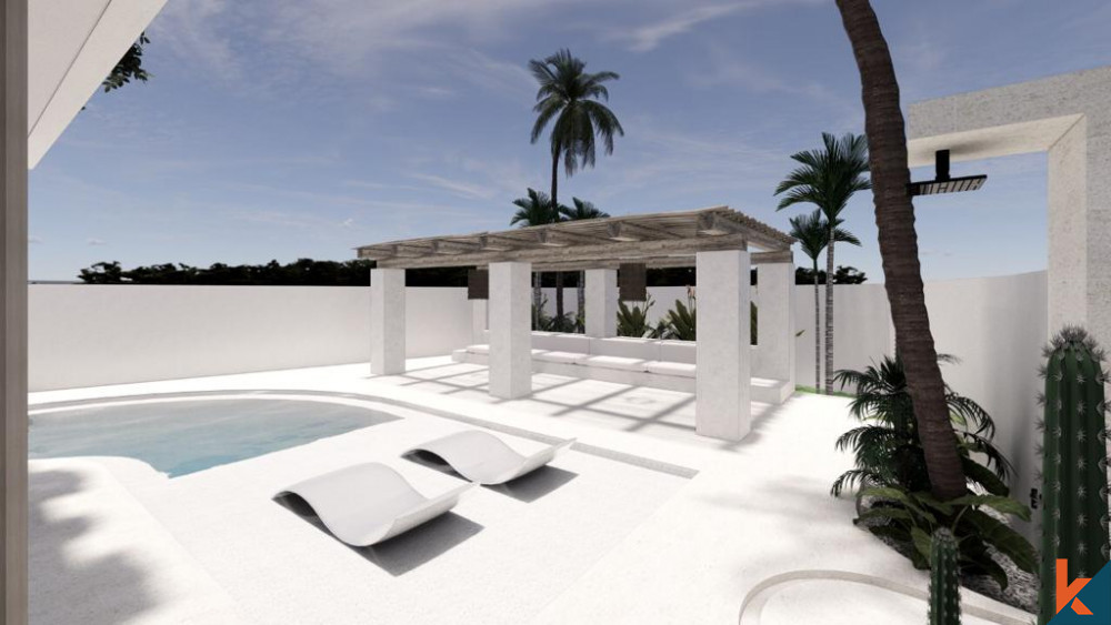 Modern Off Plan Villa with 4 Bedroom in Pererenan for Lease