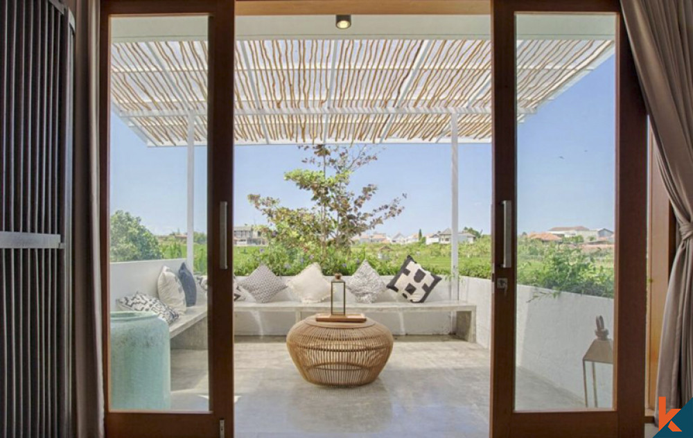 Charming Villa with rice field view for lease in Canggu