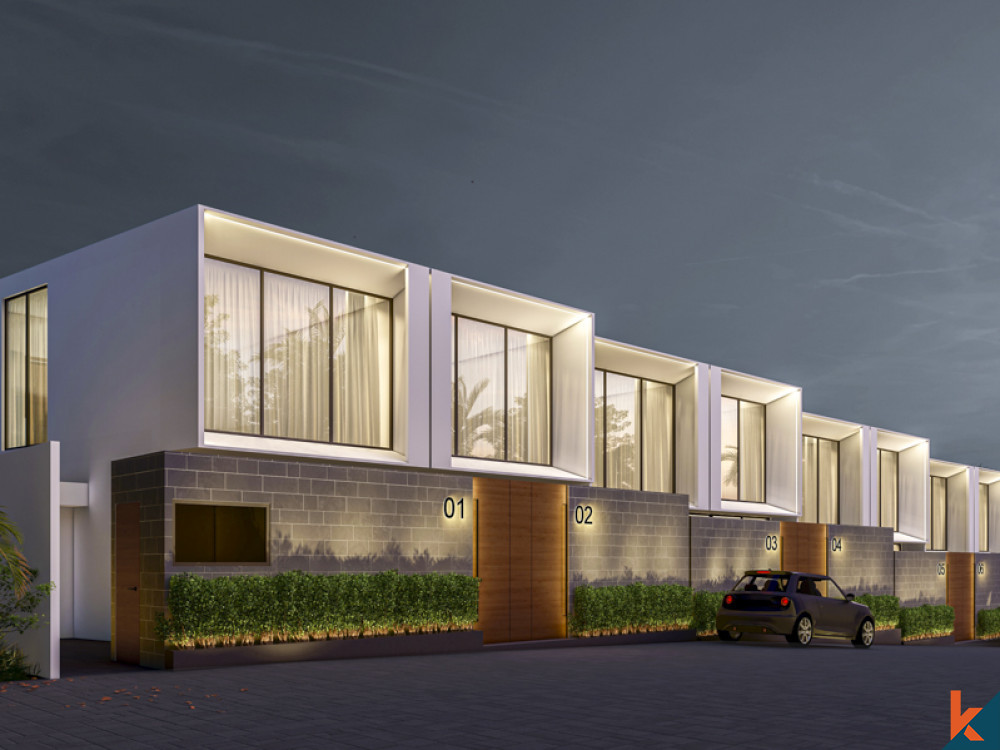 Prochaine maison de ville moderne de deux chambres à louer à Berawa