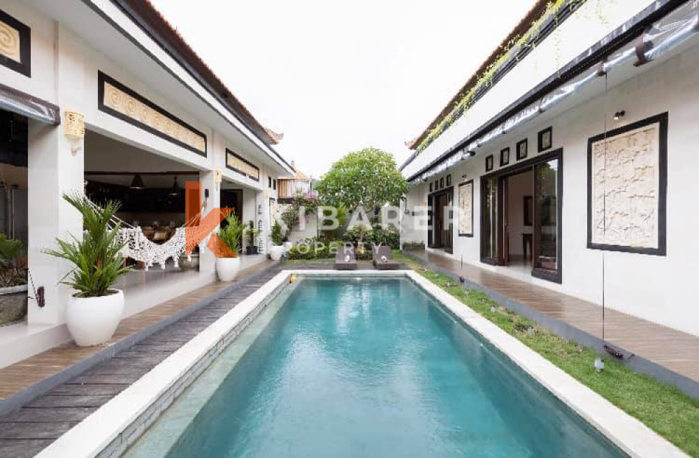 Villa Tiga Kamar Tidur Menawan di kawasan Canggu yang tenang (SEWA MINIMAL 3 TAHUN) TERSEDIA 17 MEI