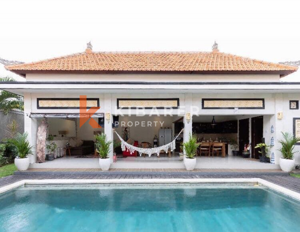 Charming Three Bedroom Villa in quiet Canggu area (MINIMUM 3 YEARS RENT) AVAILABLE 17 MAY