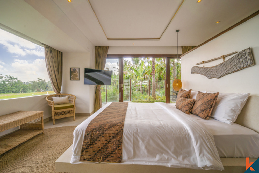 Amazing Three Bedrooms Villa With Rice Field View and Five Star Amenities