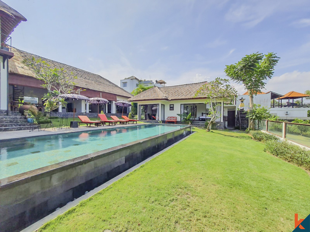 Incroyable villa de luxe avec rizières Vue à vendre