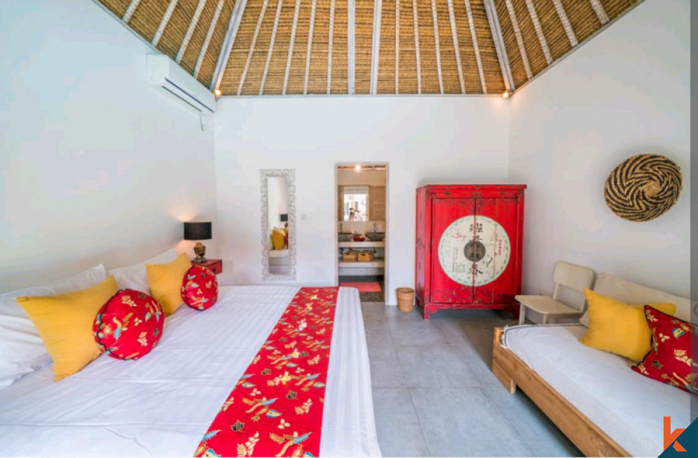 Idyllic Mix Modern Joglo Villa for Lease in Seminyak