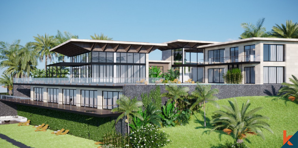 Villa moderne sur plan à Ubud à vendre