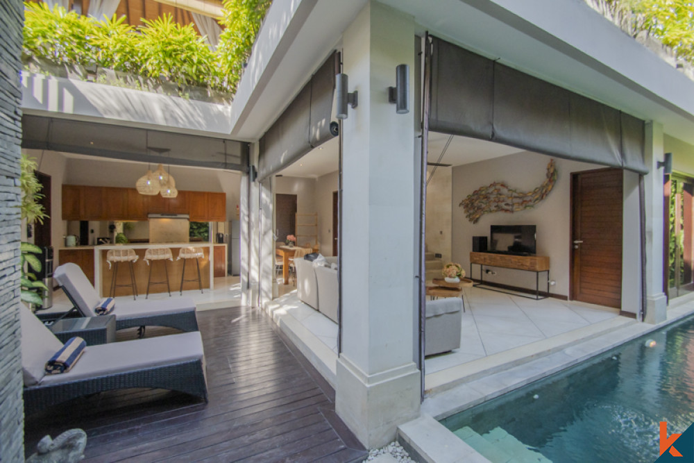 Élégante villa de deux chambres à vendre au coeur de Seminyak