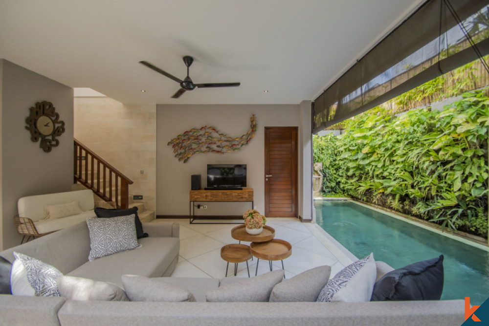 Élégante villa de deux chambres à vendre au coeur de Seminyak