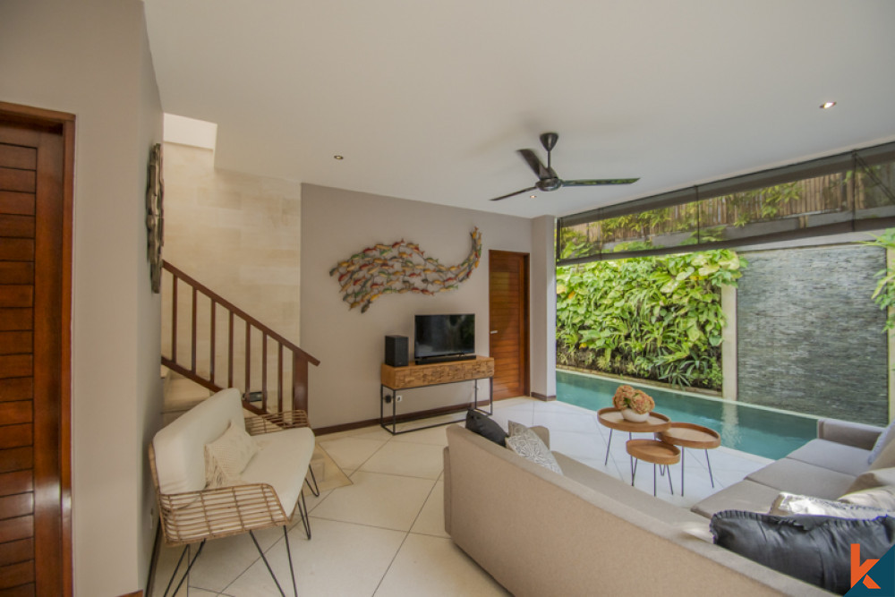 Élégante villa de deux chambres à vendre au coeur de Seminyak