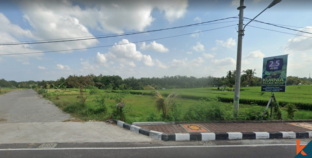 Reduced Price Beautiful Small Plot in Tanah Lot for Sale