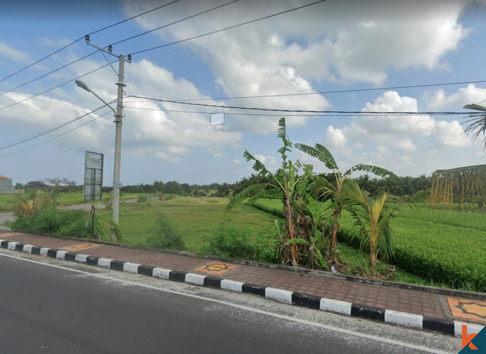 Reduced Price Beautiful Small Plot in Tanah Lot for Sale