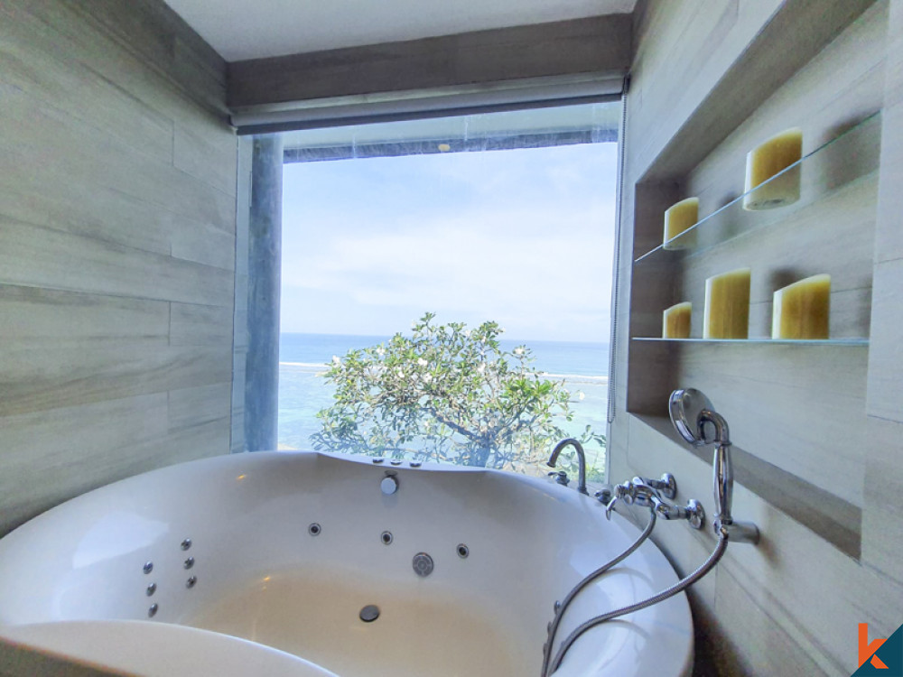 Gorgeous Ocean View Clifftop Villa With Private Beach for Lease in Nusa Dua