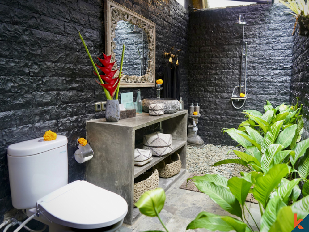 Boutique hôtel de luxe dans le Lumbung balinais traditionnel à vendre à Ubud