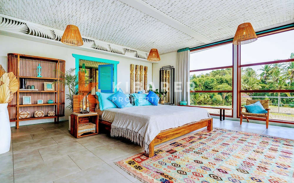 Ultimate Luxury and Spectacular Design Five Bedrooms Villa with Panoramic Views of Rice Fields In Tabanan