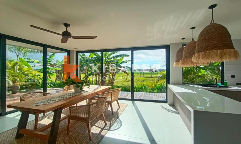 Modern Four Bedroom Villa with Enclosed Living In The Heart of Canggu