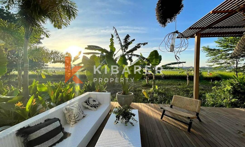 Modern Four Bedroom Villa with Enclosed Living In The Heart of Canggu (Available in October 22th 2022)